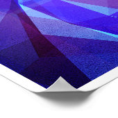 Abstract geometrisch ontwerp poster (Hoek)