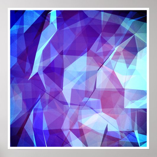 Abstract geometrisch ontwerp poster (Voorkant)
