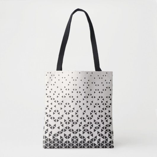 Abstract geometrisch ontwerp tote bag (Voorkant)