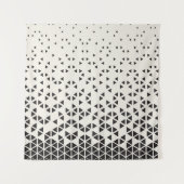 Abstract geometrisch ontwerp wandkleed (Voorkant)