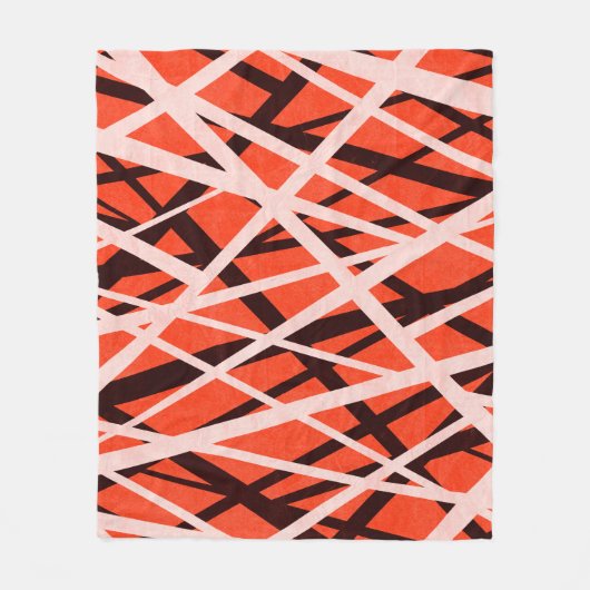 Abstract geometrisch papier: high-res textuur fleece deken (Voorkant)