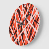 Abstract geometrisch papier: high-res textuur grote klok (Hoek)