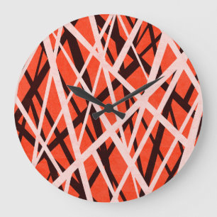 Abstract geometrisch papier: high-res textuur grote klok