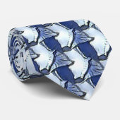 Abstract geometrisch patroon 1195 - Mannen Stropda Stropdas (Opgerold)