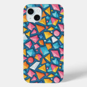 Abstract geometrisch patroon 16 - iPhone Case (Achterkant)
