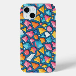 Abstract geometrisch patroon 16 - iPhone Case