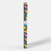 Abstract geometrisch patroon 16 - iPhone Case (Achterkant / Rechts)