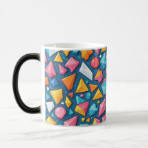 Abstract geometrisch patroon 16 - Koffie Mok