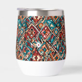 Abstract geometrisch patroon 19 - Waterfles (Rechts)