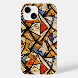 Abstract geometrisch patroon 20 - iPhone Case