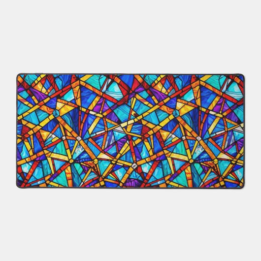 Abstract geometrisch patroon 22 - Desk Mat (Voorkant)