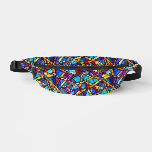 Abstract geometrisch patroon 22 - Fanny Pack Heuptasje (Voorkant)