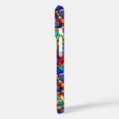 Abstract geometrisch patroon 22 - iPhone Case (Achterkant / Links)