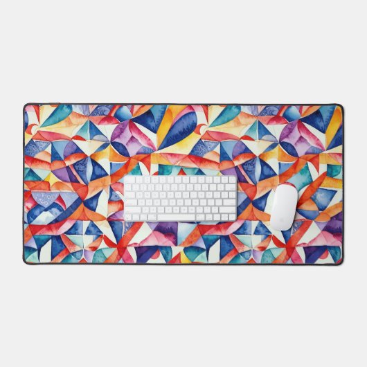 Abstract geometrisch patroon 23 - Desk Mat (Keyboard & Muis)