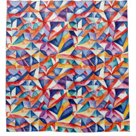 Abstract geometrisch patroon 23 - Douchegordijn