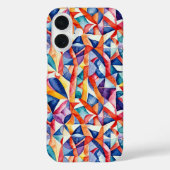 Abstract geometrisch patroon 23 - iPhone Case (Achterkant)