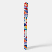 Abstract geometrisch patroon 23 - iPhone Case (Achterkant / Rechts)