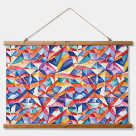 Abstract geometrisch patroon 23 - Wandtapijt Hangend Wandkleed