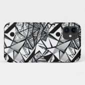 Abstract geometrisch patroon 24 - iPhone Case (Achterkant (horizontaal))