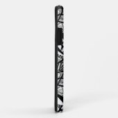 Abstract geometrisch patroon 24 - iPhone Case (Achterkant/rechts)