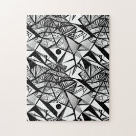 Abstract geometrisch patroon 24 - Puzzel