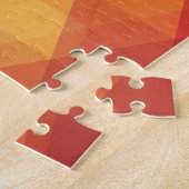 Abstract geometrisch patroon 2 legpuzzel (Zijkant)