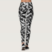 Abstract geometrisch patroon 30 - Leggings (Achterkant)