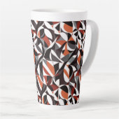 Abstract geometrisch patroon 32 - Latte Mok (Rechterhoek)