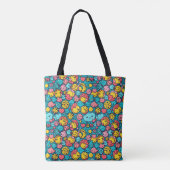 Abstract geometrisch patroon 33 - Canvas tas (Achterkant)