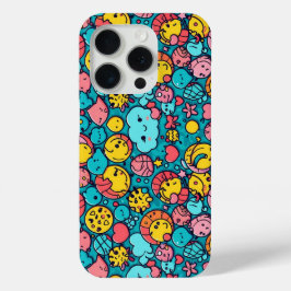 Abstract geometrisch patroon 33 - iPhone Case