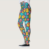 Abstract geometrisch patroon 33 - Leggings (Links)