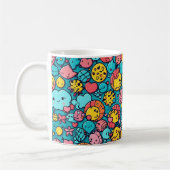 Abstract geometrisch patroon 33 - Mok (Links)