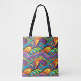Abstract geometrisch patroon 34 - Canvas tas