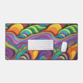 Abstract geometrisch patroon 34 - Desk Mat (Keyboard & Muis)