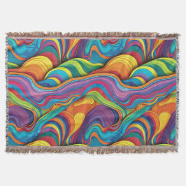 Abstract geometrisch patroon 34 - Worpdeken Deken