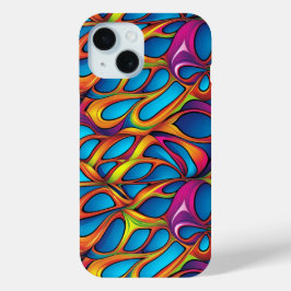 Abstract geometrisch patroon 35 - iPhone Case
