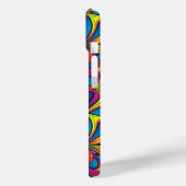 Abstract geometrisch patroon 35 - Iphone Hoesje (Achterkant / Links)