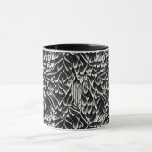 Abstract geometrisch patroon 38 - Koffie Mok (Midden)