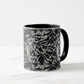 Abstract geometrisch patroon 38 - Koffie Mok (Voorkant rechts)