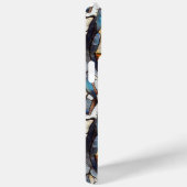 Abstract geometrisch patroon 40 - iPhone Case (Achterkant / Rechts)