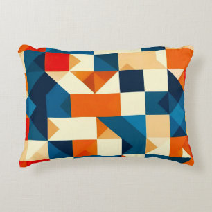 Abstract Geometrisch Patroon Accent Kussen