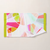 Abstract geometrisch patroon bad handdoek (Handdoek)