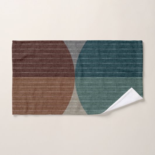Abstract geometrisch patroon. bad handdoek (Handdoek)