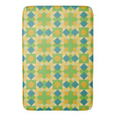 Abstract geometrisch patroon badmat (Voorkant Verticaal)