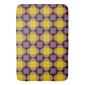 Abstract geometrisch patroon badmat (Voorkant Verticaal)