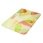 Abstract geometrisch patroon badmat (Gekanteld)