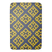 Abstract geometrisch patroon badmat (Voorkant Verticaal)