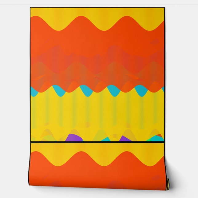 Abstract Geometrisch Patroon Behang  (Afrollen)