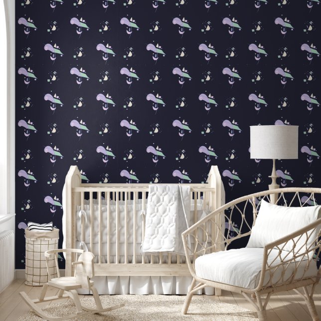 Abstract geometrisch patroon behang (Kinderen)