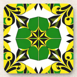 Abstract Geometrisch Patroon Bier Onderzetter